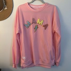 Simply Southern Mama Patch Crewneck